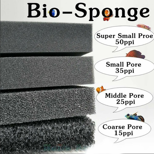 Bio sponge filter media - filter, pads